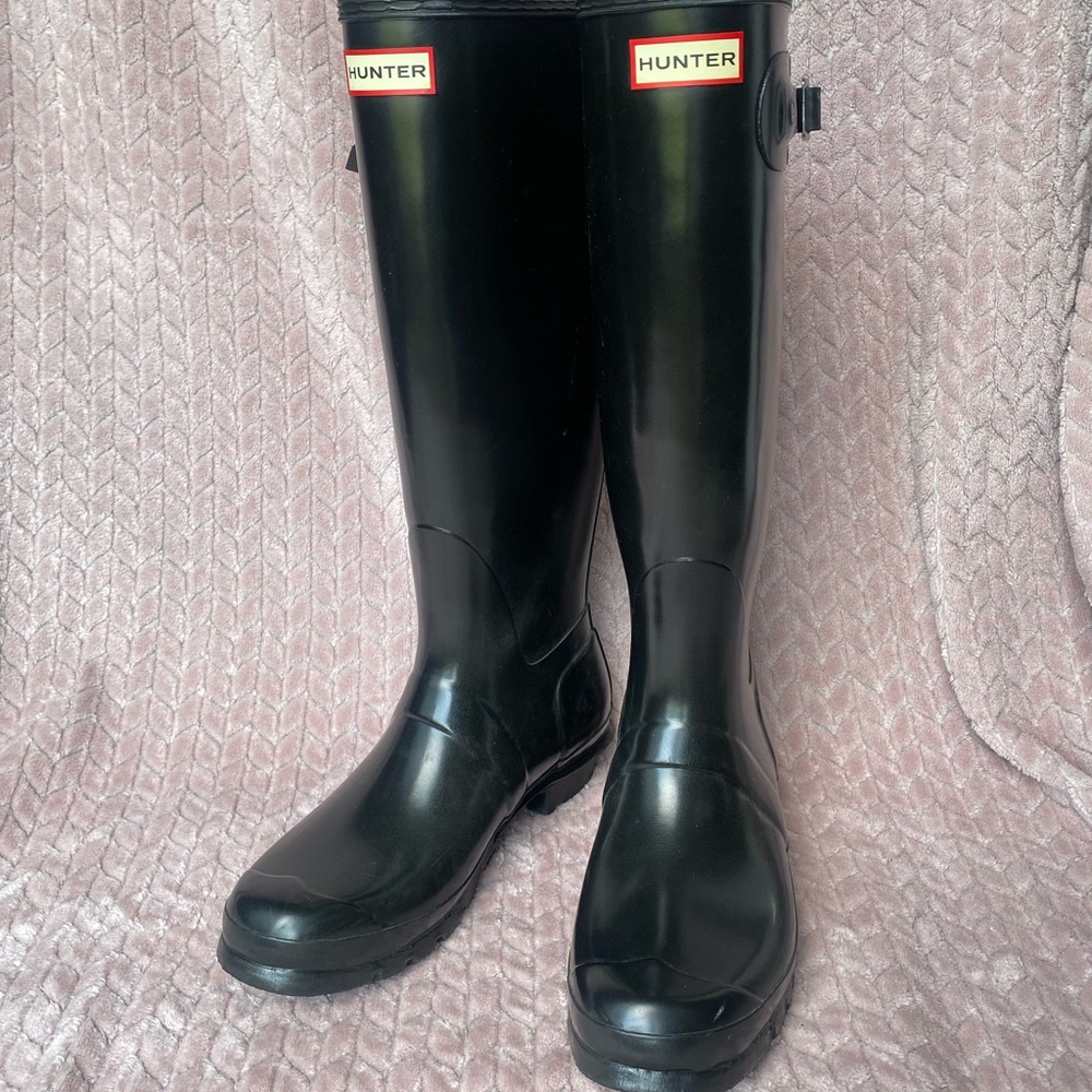 Hunter Women's Rain Boots - black